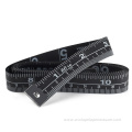 60" Black PVC Sewing Measuring Tape